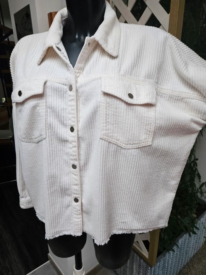 Zara veste côtelée taille M - photo numéro 4