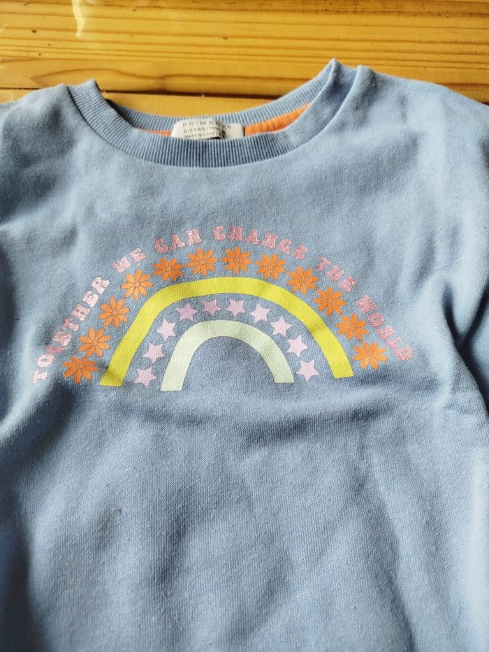 Pull bleu - photo numéro 2