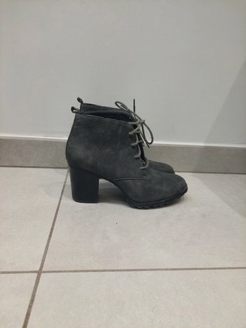 Bottines grises femme t38