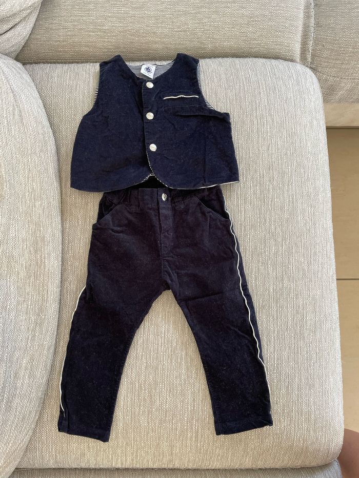 Ensemble boléro + pantalon Petit Bateau