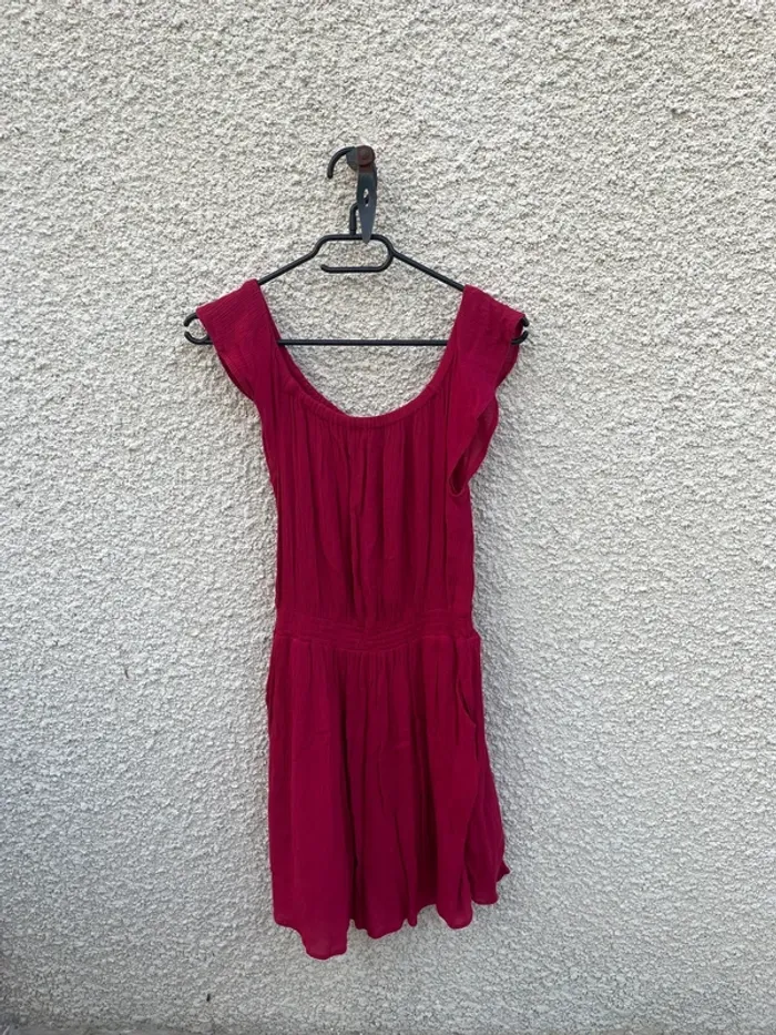 Robe effet crépon taille M