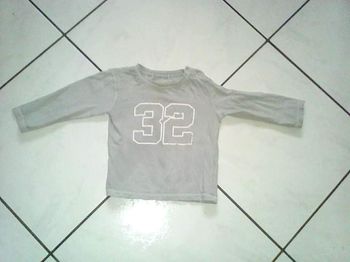 Maillot manches longues garçon 12 mois