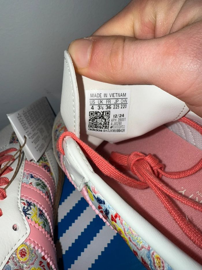 Adidas Samba OG GS Liberty London fleurs / floral print - photo numéro 7