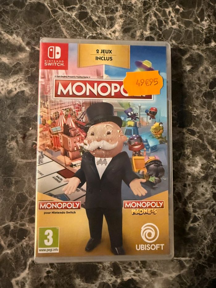 Jeu Switch Monopoly neuf