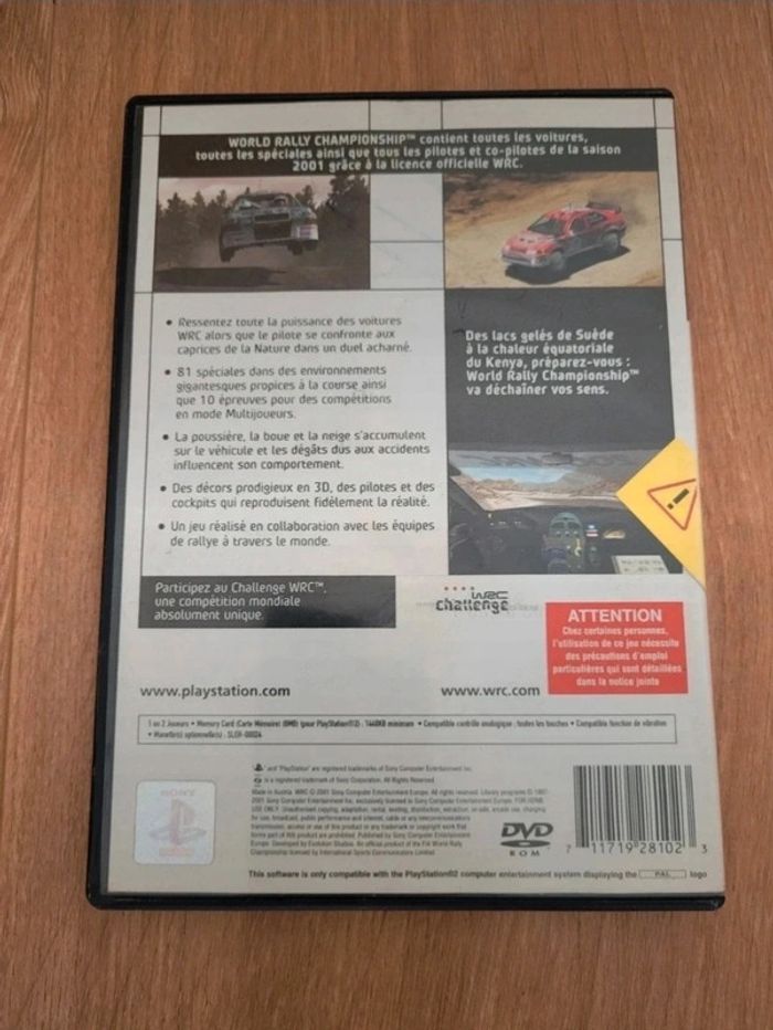 Jeu World Rally Championship sur Ps2 - photo numéro 2