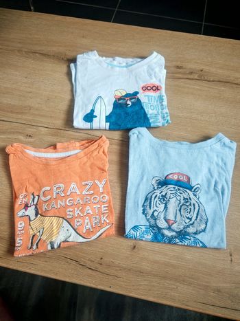 Lot t-shirts 4 ans