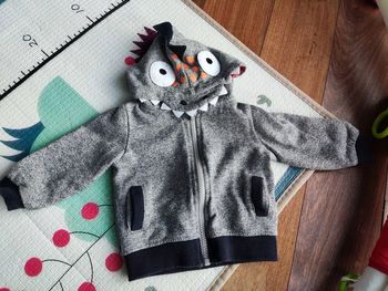 Gilet zippé monstre