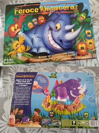 Jeu de société Féroce Rhinocéros