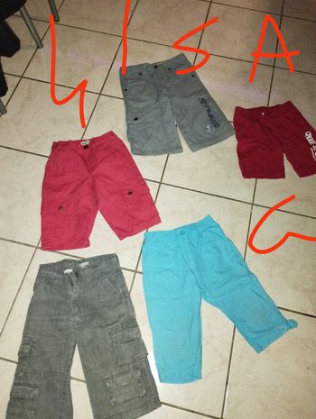 Lot short garçon 