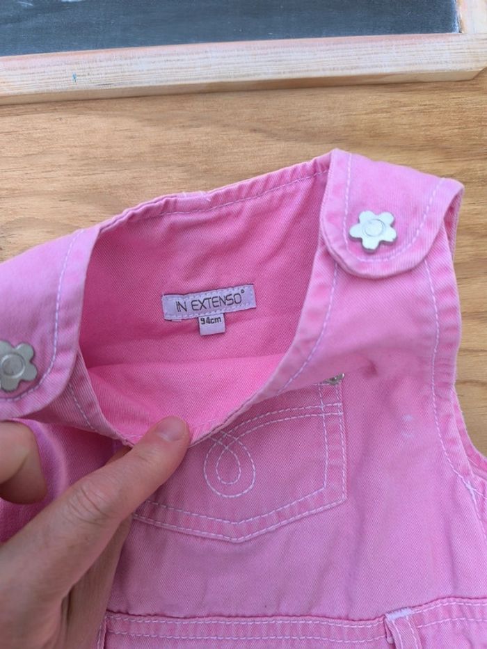 Robe salopette taille 3 ans en bon état - photo numéro 2