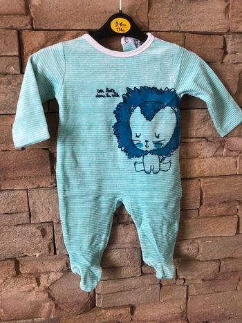 Pyjama 3 mois 59cm Grain de blé