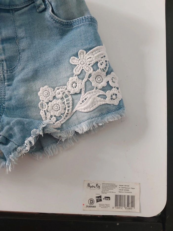 Short jeans 9-12 mois - photo numéro 3
