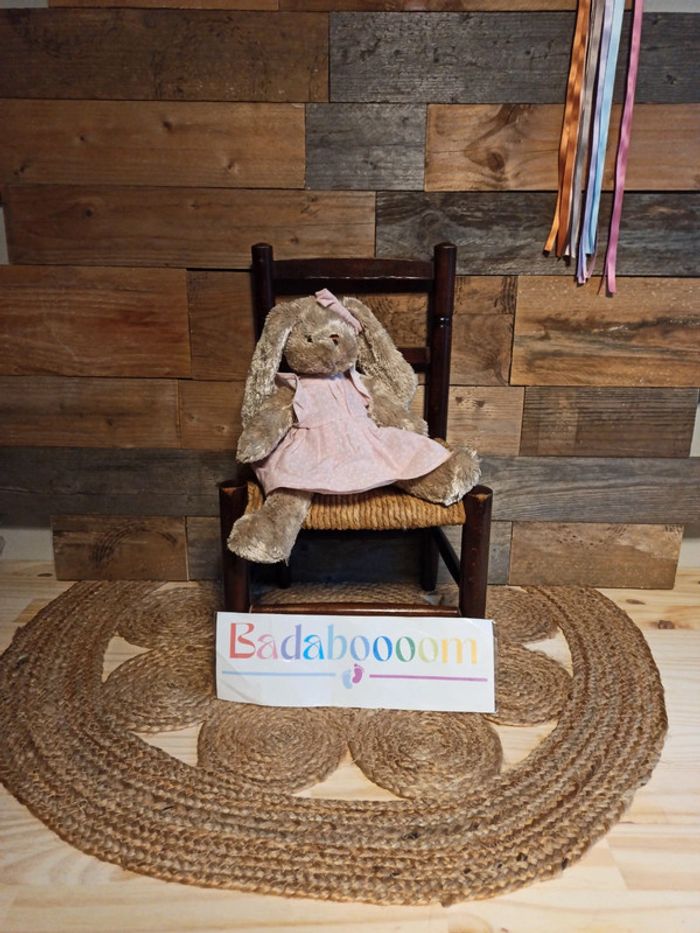 peluche lapin famiflora tbe