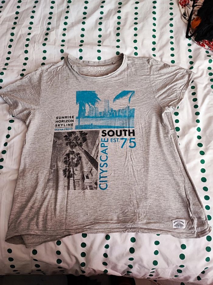 Tee shirt gris