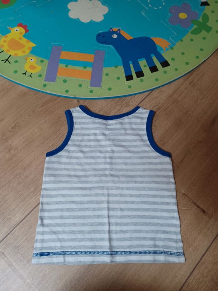 T-shirt sans manches garçon 3ans - photo numéro 2