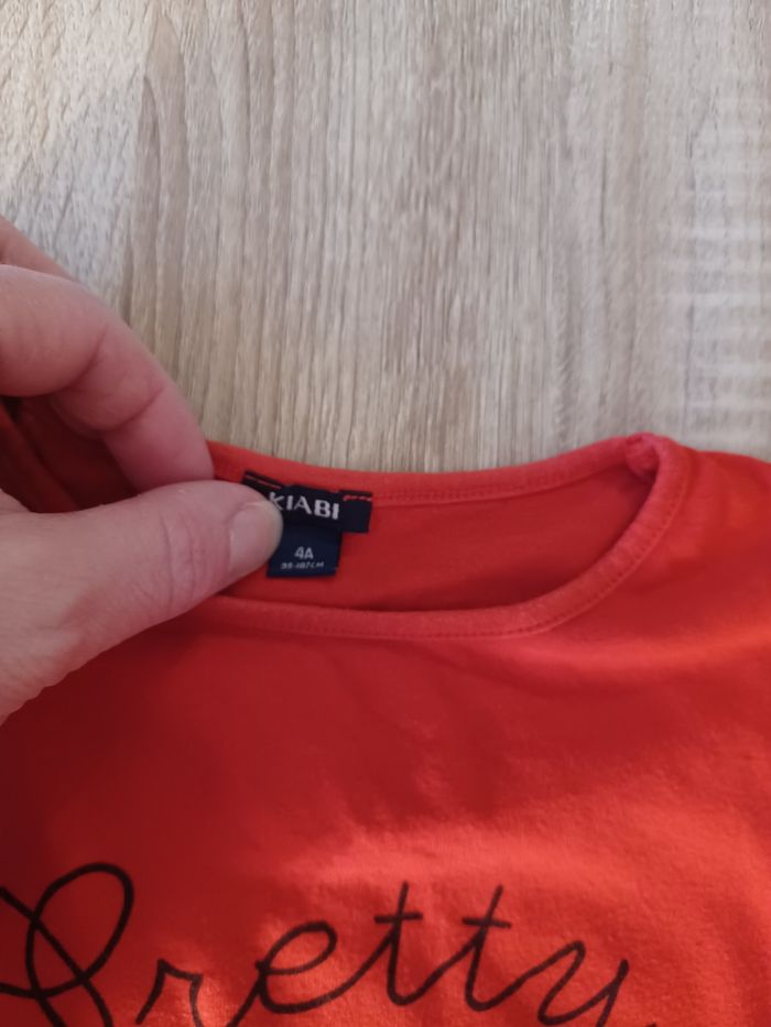 Haut manche longue 4 ans - photo numéro 5