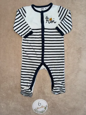 Pyjama 1 pièce • gémo • taille 6 mois