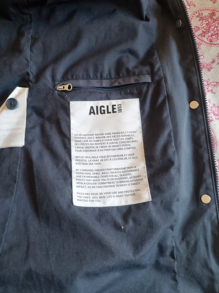 Imper aigle marine  taille 38 - photo numéro 9