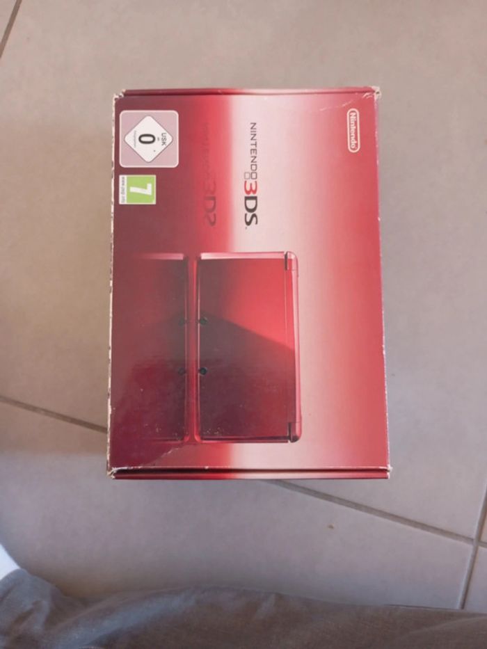 Boîte Nintendo 3DS métallique red - photo numéro 7