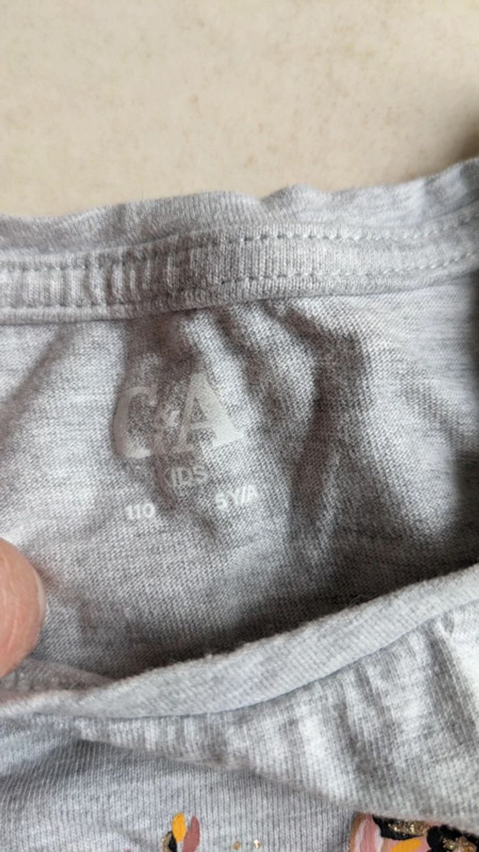 Robe manches longues fille 5 ans licornes - photo numéro 3