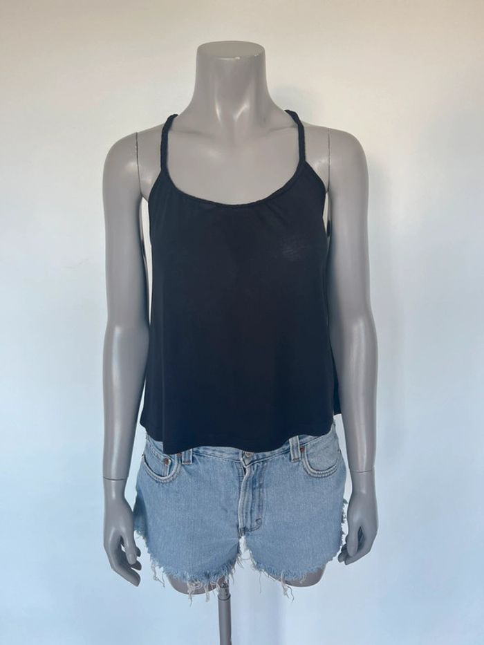 🖤 Débardeur noir Mango - Taille S - photo numéro 2