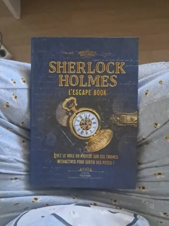 Livre escape book énigme