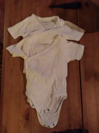 Lot de 2 Bodies Manches courtes