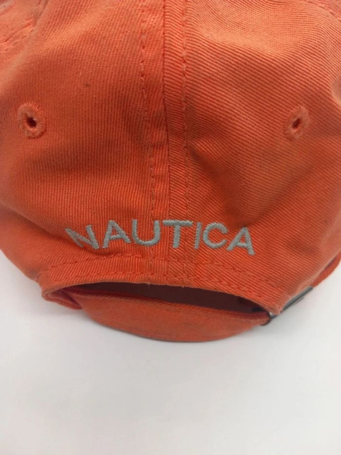 Casquette Vintage Orange Nautica - photo numéro 6