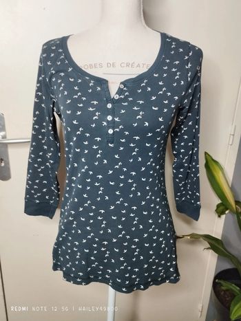 Polo manches 3/4 taille M