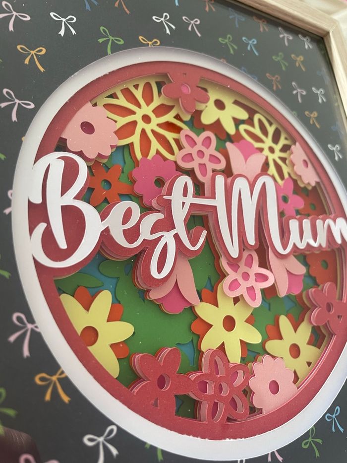 Cadre 3D Best Mum - photo numéro 3