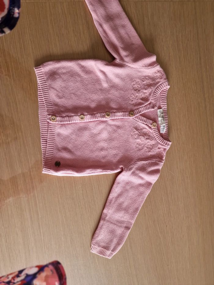 Gilet rose lupilu