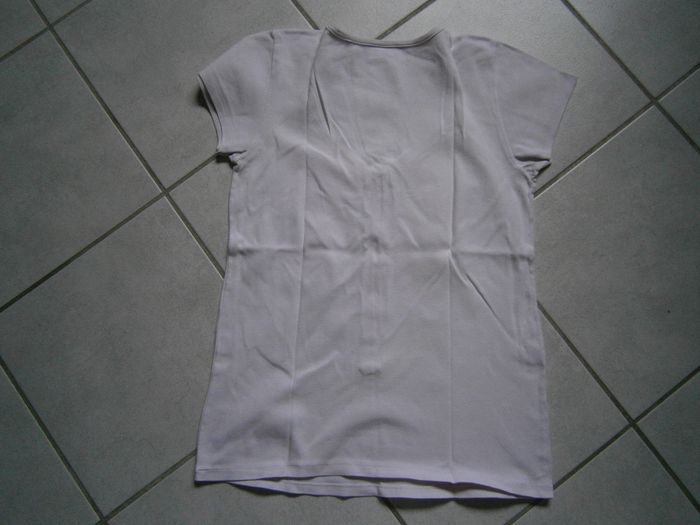 Tee-shirt MC rose pâle PETIT BATEAU 18 ans - photo numéro 4