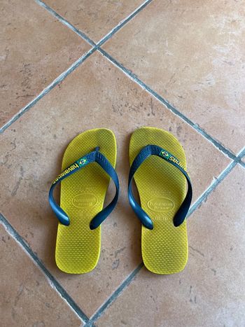 Tongs Havaianas jaune T35-36