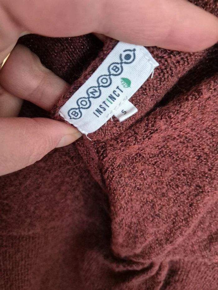 Pull Bonobo taille S - photo numéro 3