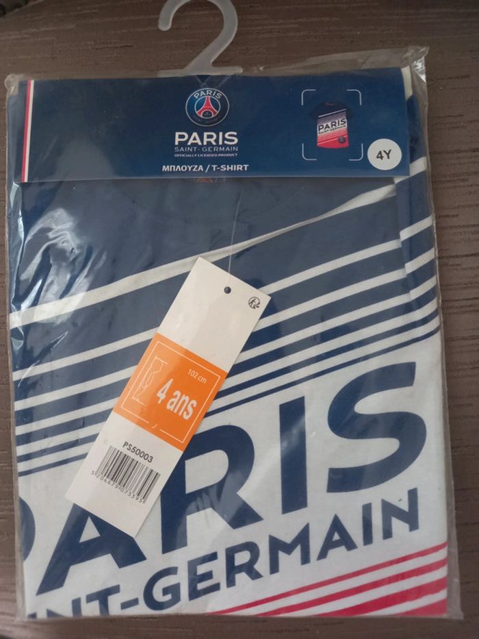 Tee-shirt psg - photo numéro 2