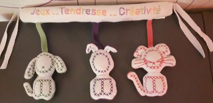 Barre d'activités. Jouets d'éveil. Obaibi. Mixte. Multicolore. - photo numéro 3