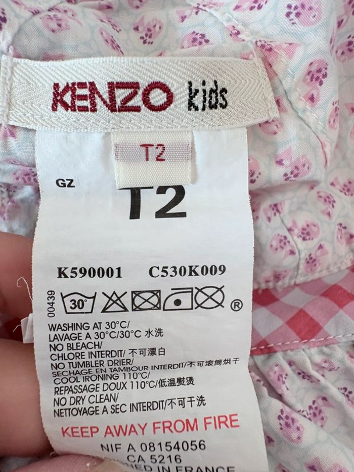 Bonnet réversible fille Kenzo kids - photo numéro 5