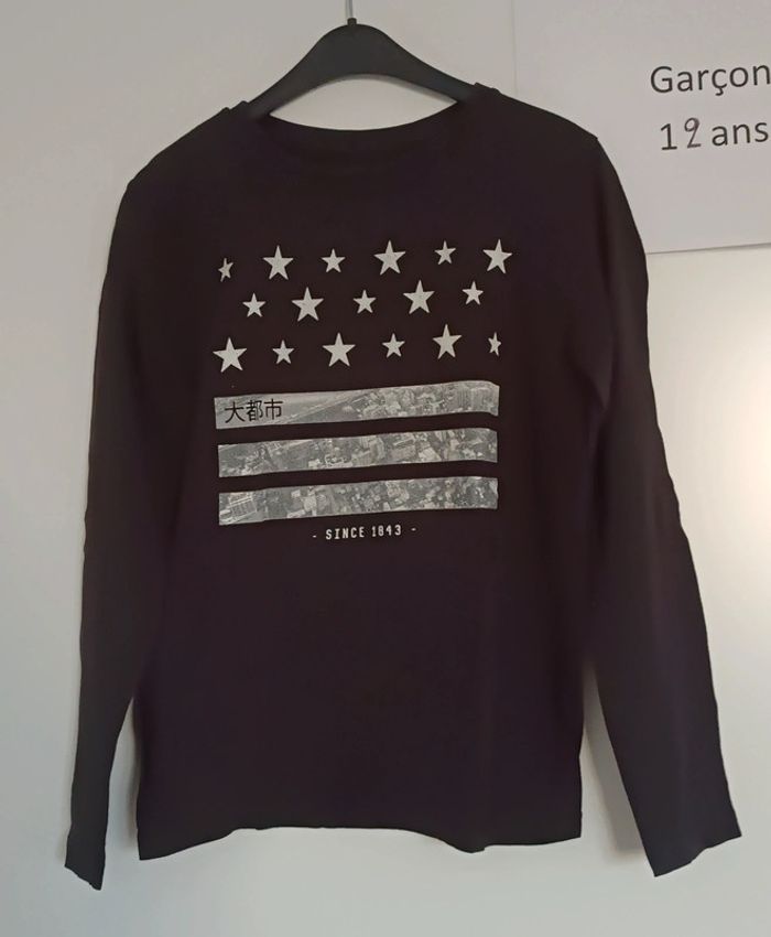 T-shirt ml Kiabi 12 ans