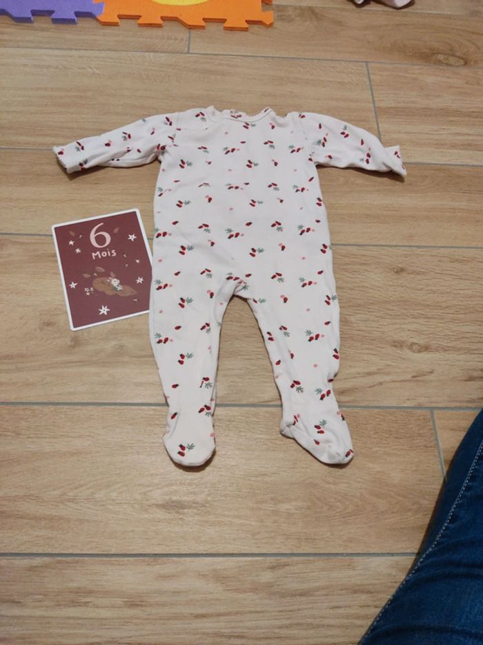 Pyjama fin 6 mois les essentiel de boutchou - photo numéro 2