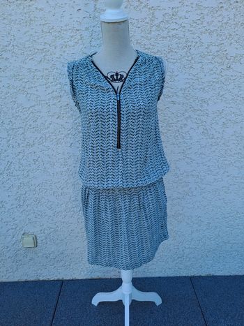 Robe été sans manches ceinture élastique Promod taille M