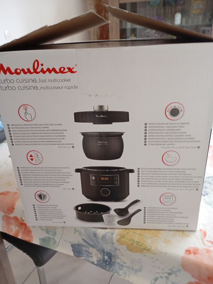 Moulinex turbo cuisine multi cuiseur rapide neuf - photo numéro 2