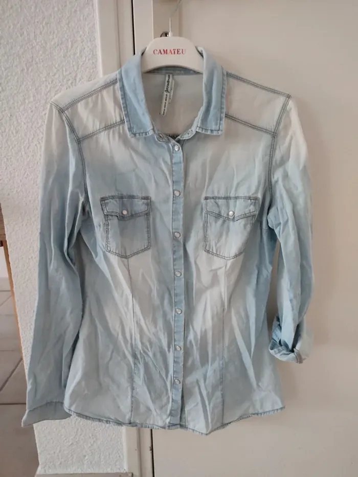 Chemise en jeans stradivarius