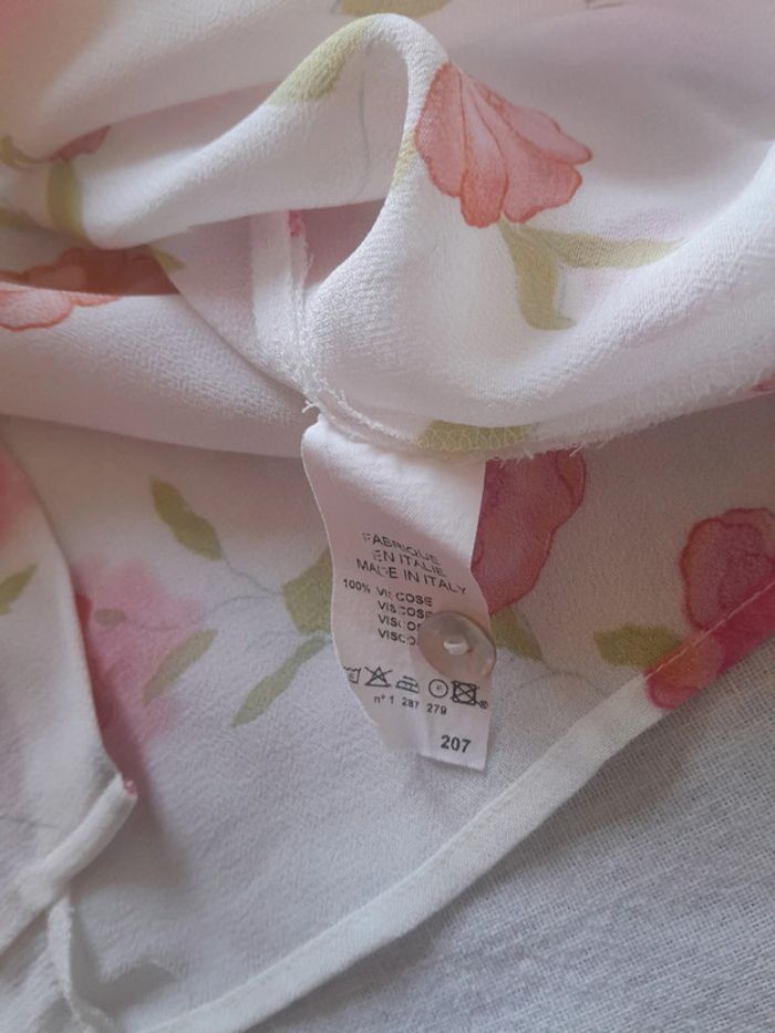 Cacharel vintage chemisier voile taille 38 - photo numéro 5