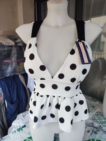 #kytietaileuniquefemme. Top pin UP taille Un