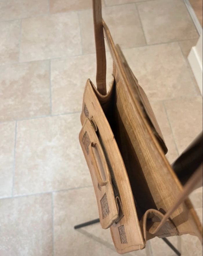 Sac en bandoulière marron - photo numéro 3