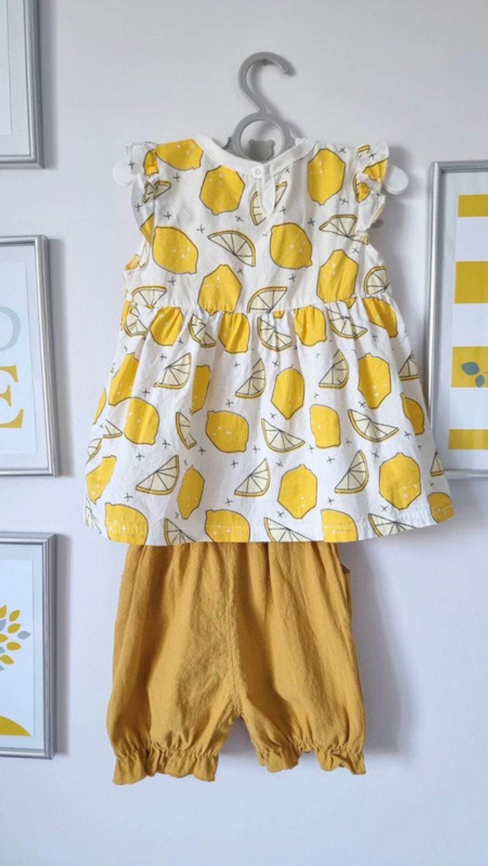 Ensemble citron taille 4ans=XL neuf - photo numéro 2