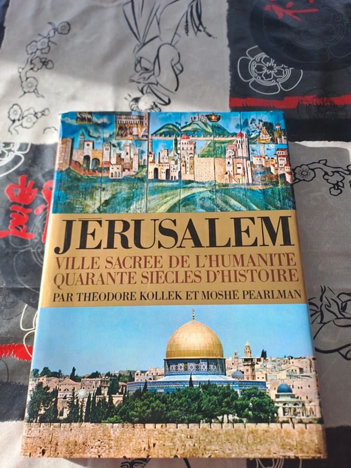 Livre Jérusalem Ville Sacrée de l'humanité