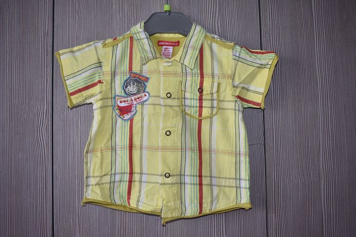 chemises manche courte 6 mois