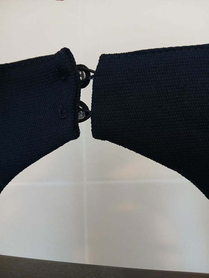 Combishort dos nu bleu foncé Kookaï - photo numéro 4