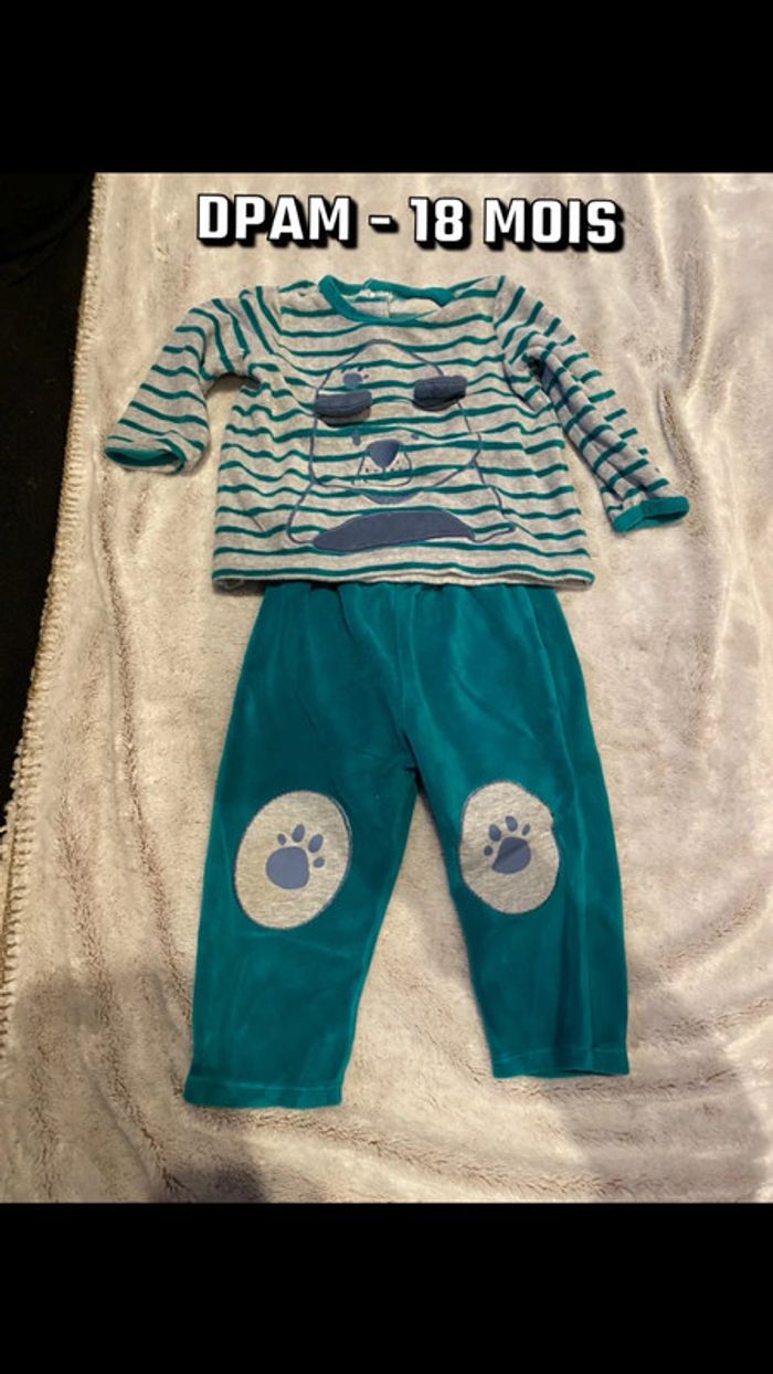 Pyjama 2 pièces DPAM 18 mois